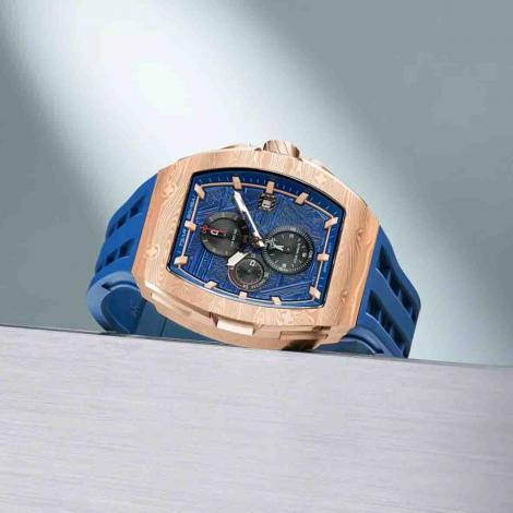 Montre Tsar Bomba - Elemental Series - Quartz II - Or Bleu