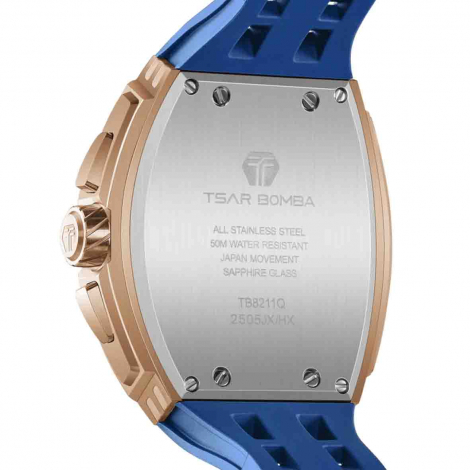 Montre Tsar Bomba - Elemental Series - Quartz II - Or Bleu
