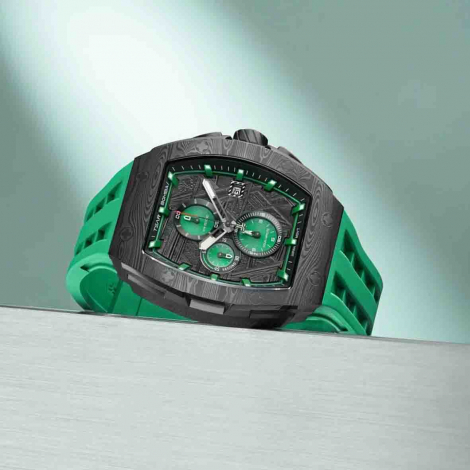 Montre Tsar Bomba - Elemental Series - Quartz II - Vert