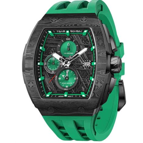 Montre Tsar Bomba - Elemental Series - Quartz II - Vert