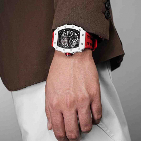 Montre Tsar Bomba - Elemental Series - Rouge - C�ramique Automatic Watch