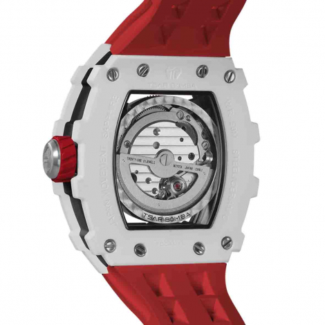 Montre Tsar Bomba - Elemental Series - Rouge - C�ramique Automatic Watch