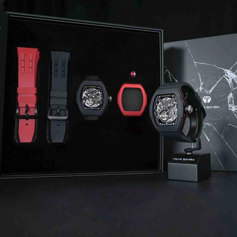 Montre Tsar Bomba - Elemental Series Set Carbone 