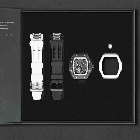 (2) Montre Tsar Bomba - Elemental Series Set Carbone 