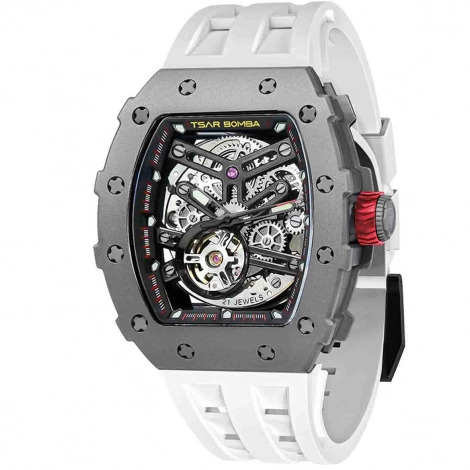 Montre Tsar Bomba - Elemental Series Titane - Blanc