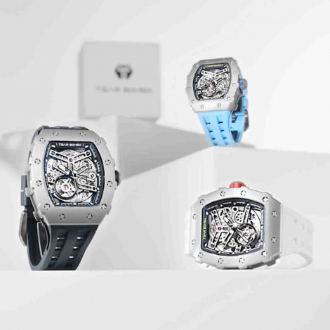Montre Tsar Bomba - Elemental Series Titane - Bleu