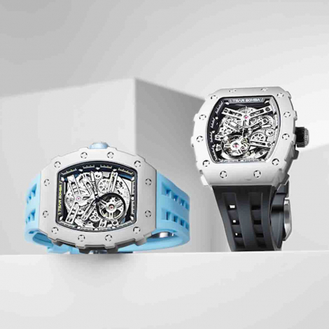 Montre Tsar Bomba - Elemental Series Titane - Bleu