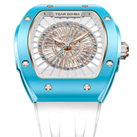Montre Tsar Bomba - Nucleus Series C�ramique - Bleu - blanc