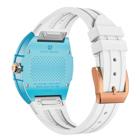Montre Tsar Bomba - Nucleus Series C�ramique - Bleu - blanc