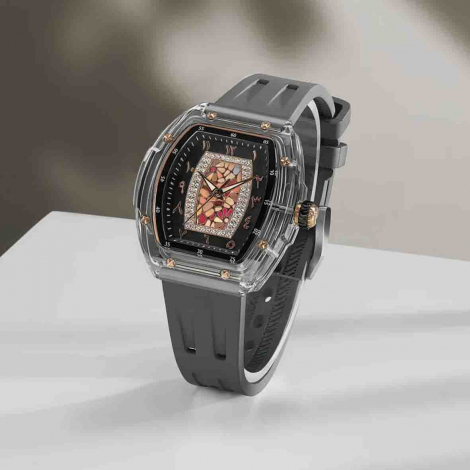 Montre Tsar Bomba - Nucleus Series II - FKM Gris Arabe