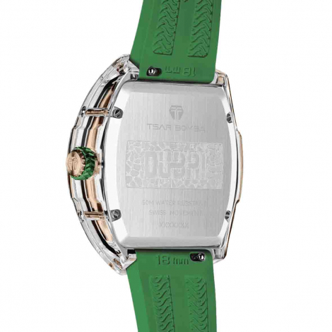 Montre Tsar Bomba - Nucleus Series II - FKM Vert