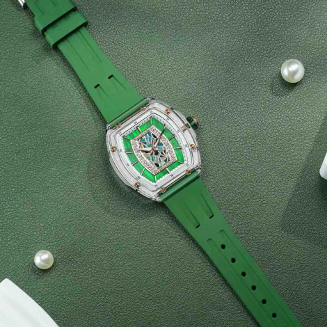 Montre Tsar Bomba - Nucleus Series II - FKM Vert