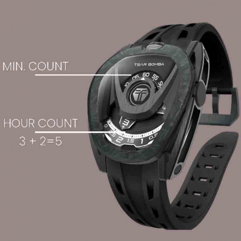 Montre Tsar Bomba - Reactor Series - Automatique - Rouge