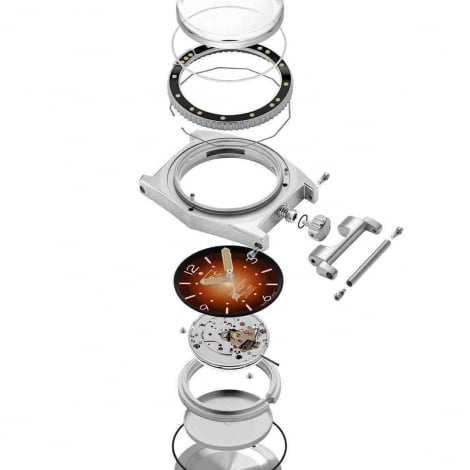 Montre ZRC Grands Fonds MN64 - Tropical