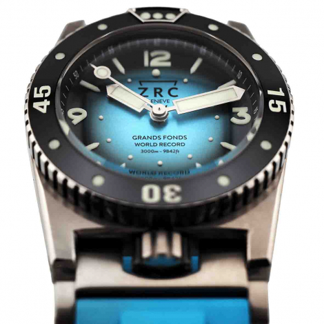 Montre ZRC Grands Fonds Titane - record du monde
