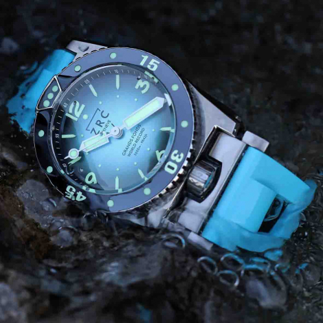 Montre ZRC Grands Fonds Titane - record du monde