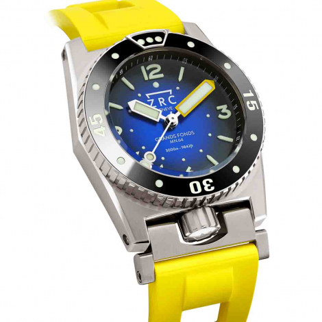 Montre ZRC Grands Fonds Titane - Rubber