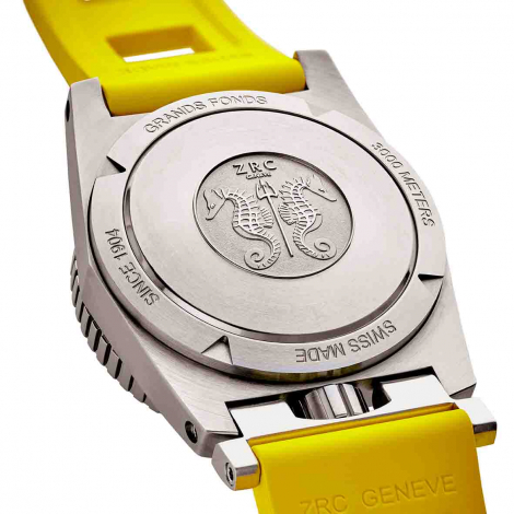 Montre ZRC Grands Fonds Titane - Rubber