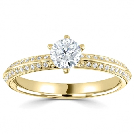 Monture bague de Fianailles accompagnes