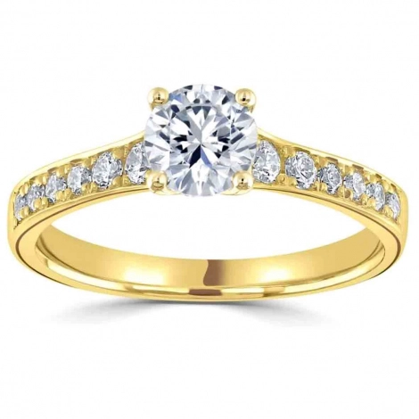 Monture bague de Fianailles accompagnes