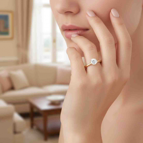 Monture bague de fian�ailles