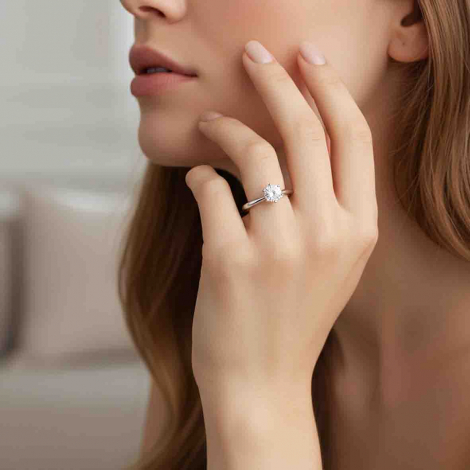 Monture bague de fian�ailles