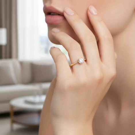 Monture bague de fian�ailles