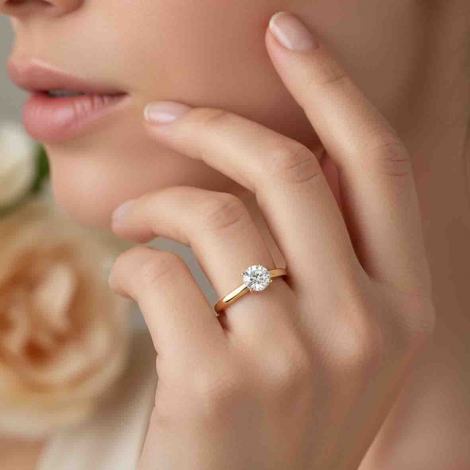 Monture bague solitaire