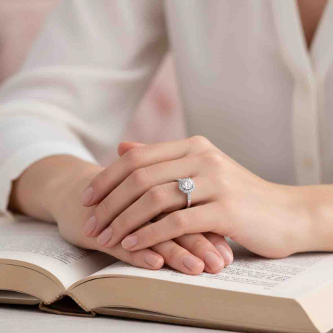 Monture bague Solitaire