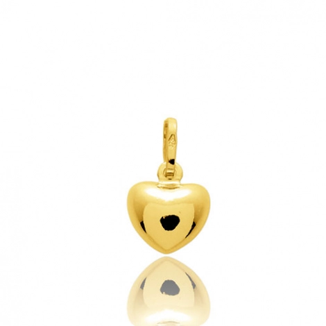 Pendentif cur or jaune