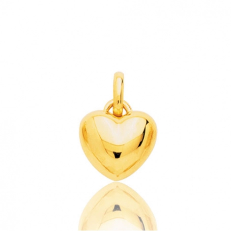 Pendentif cur or jaune