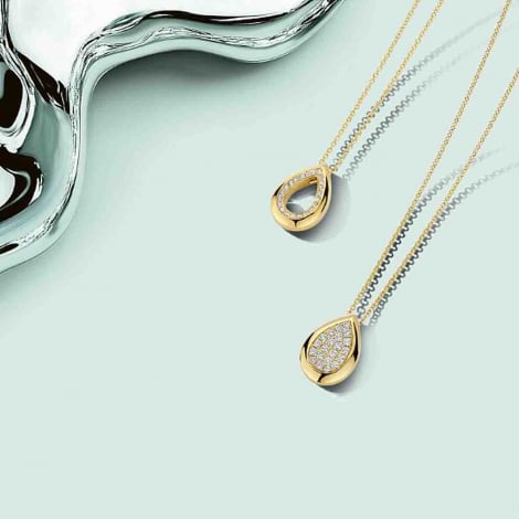 Pendentif et diamants