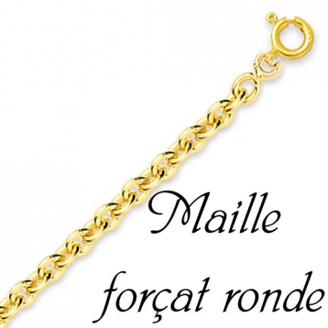 Pendentif or jaune toile de David