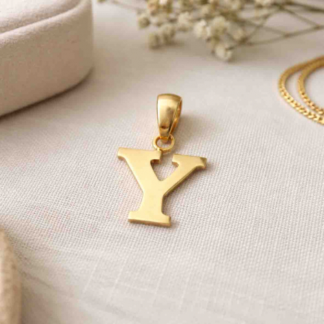 Pendentif Initiale Y