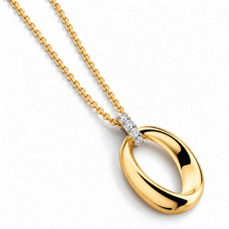 Pendentif Or et  Diamants