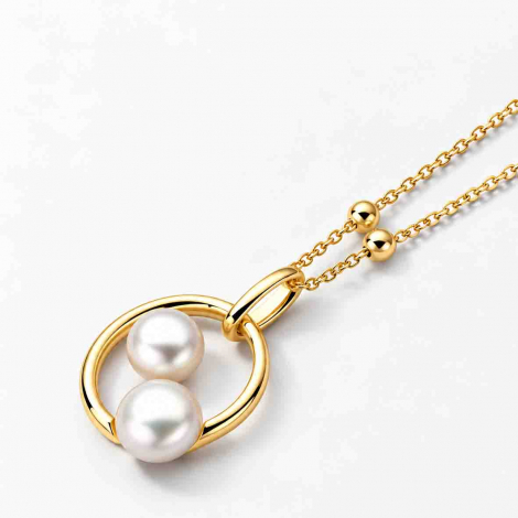 Pendentif Or et Perle blanche