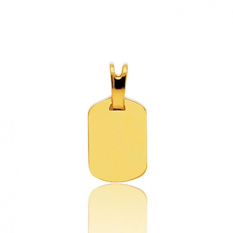 Pendentif or jaune 