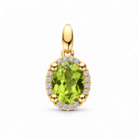 Pendentif Péridot et Diamants à combiner