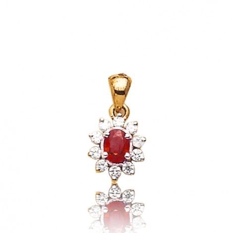 Pendentif rubis