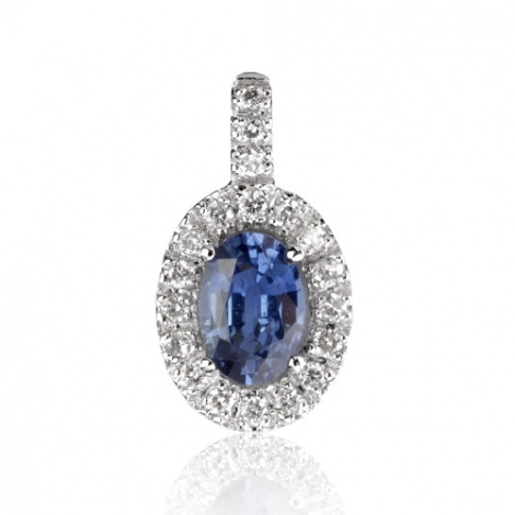 Pendentif saphir