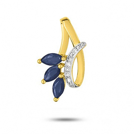 Pendentif Saphir