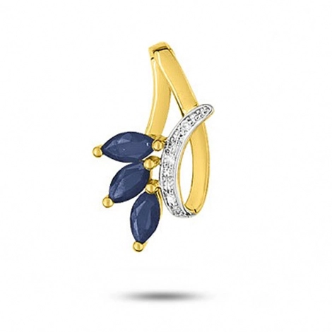 Pendentif Saphir
