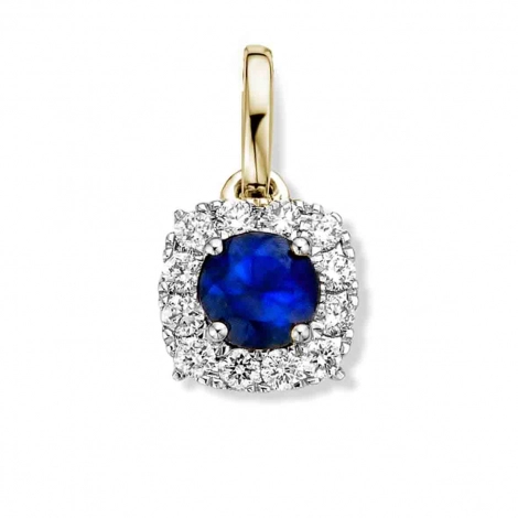 Pendentif Saphir et Diamants
