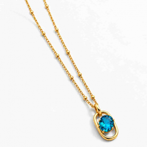 Pendentif Topaze London Blue