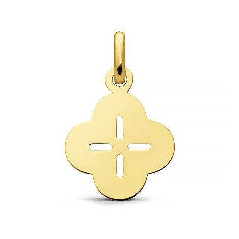 Pendentif trfle ajour Augis