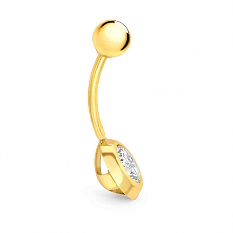 Piercing nombril - Oxyde de Zirconium -