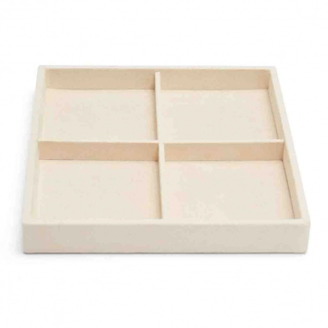 Plateau de rangement de bracelets Wolf 1834 - Vault Half Insert Tray - Beige