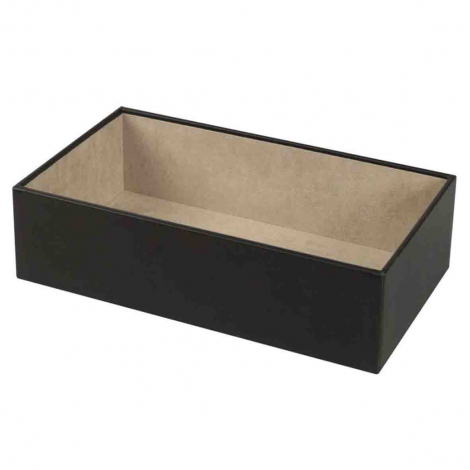 Plateau de rangement haut pour bijoux - Wolf 1834 - Vault Tray - Noir