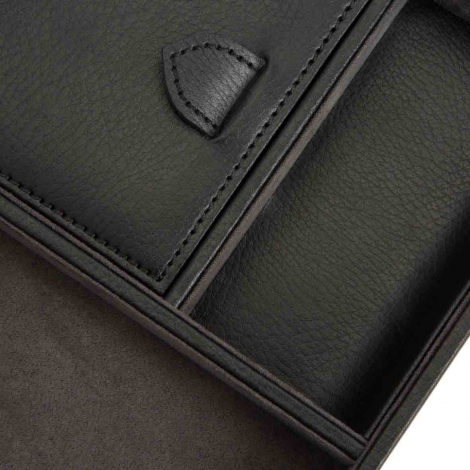 Plateau Rangement Wolf 1834 - Blake Valet Tray - Noir