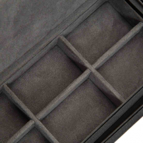 Plateau Rangement Wolf 1834 - Howard Valet Tray - Noir